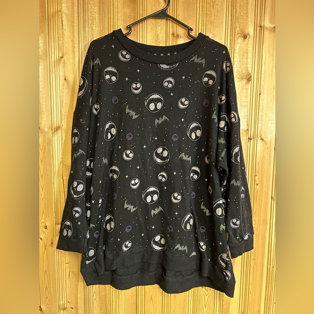 Nightmare Before Christmas Tunic Sweater